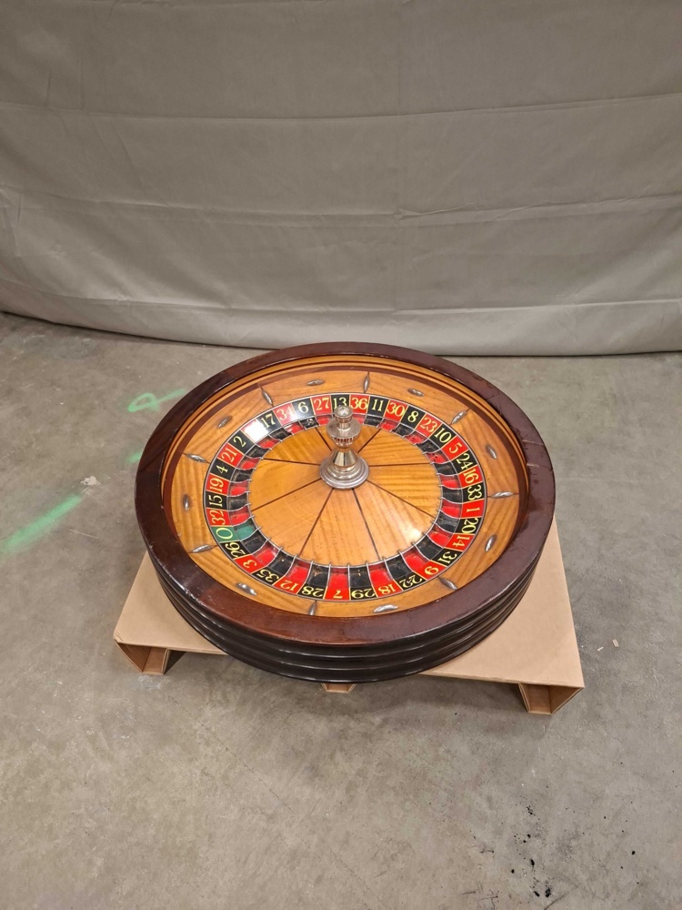 1596040-1 Roulettehjul - träutförande
