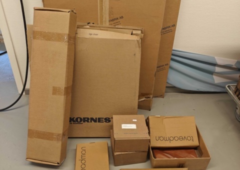 Lot of products from Furniture Store