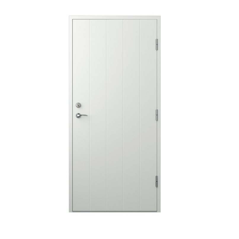 1592843-1 Ytterdörr Effektdörren Christina - Vit utan fönster & glas 12x20 Vänsterhängd