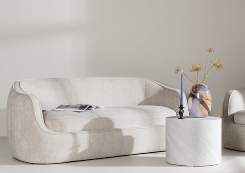 Elio 3-sits soffor Light Grey