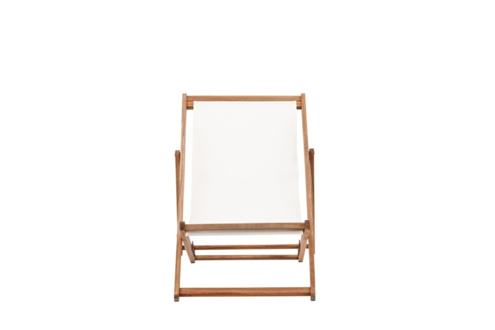 1589792-1 Peachy loungestol natur / beige polyester 105 × 80 × 57 cm