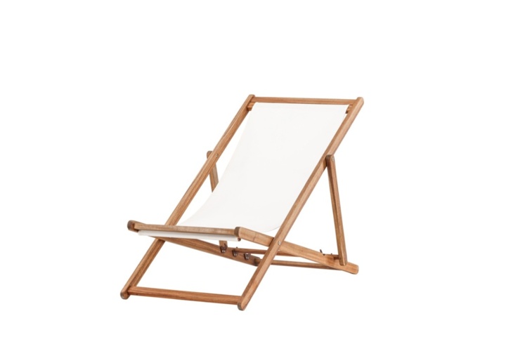 1589792-2 Peachy loungestol natur / beige polyester 105 × 80 × 57 cm