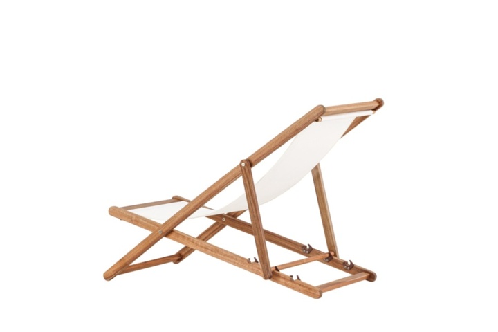 1589792-4 Peachy loungestol natur / beige polyester 105 × 80 × 57 cm