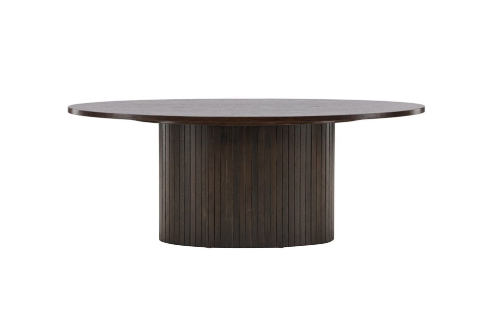 1589816-1 Bianca oval soffbord 120 × 55 cm