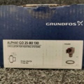 1596022-4 Cirkulationspump Grundfos ALPHA1 GO 25-80 130