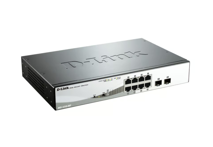 1596102-1 Switch D-Link DGS-1210-08P 8-Port Gigabit PoE (45W)