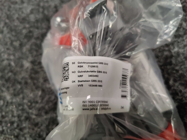 1596148-3 10 st 2-pack Golvbrunnsstöd Jafo GBS 23/2