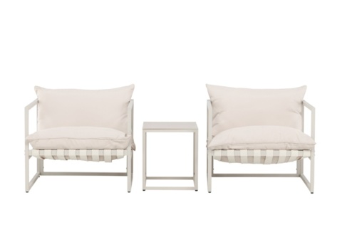 Messina loungegrupp beige/beige