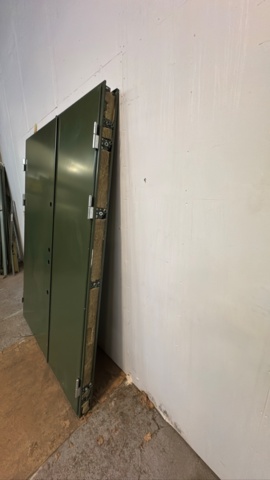 1596193-4 Daloc Y63 steel door, A60 38 dB - pair - 16x22