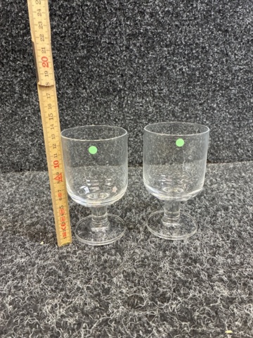 1585758-5 16 st Kristallglas, vinglas, selterglas m.m.
