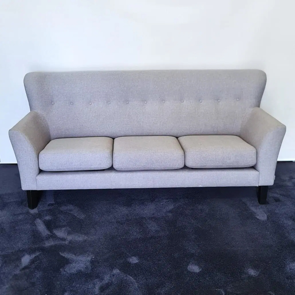1596292-1 Soffa grå 3-sits