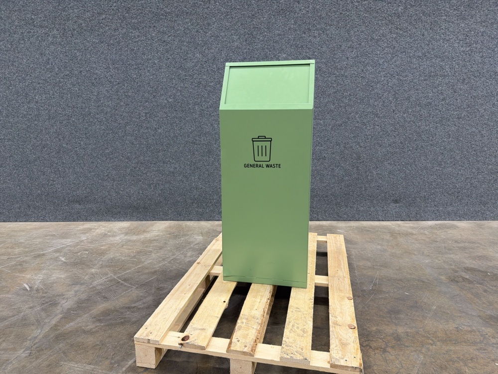 1593915-2 Sorting bin MELROSE 69 liters, light green
