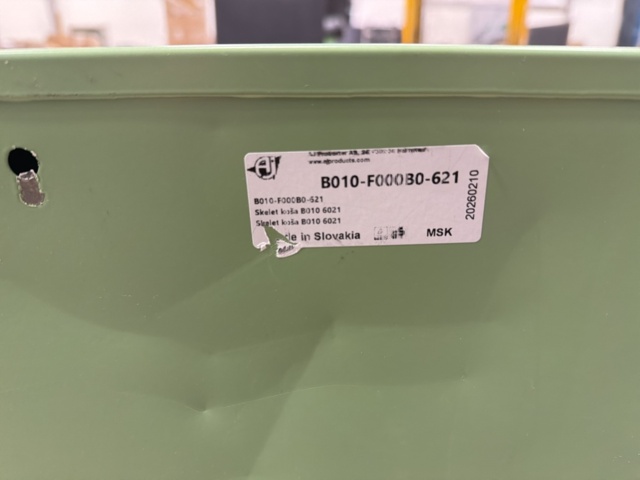 1593915-6 Sorteringskärl MELROSE 69 liter, ljusgrön