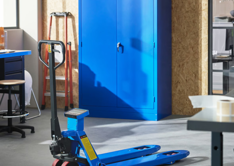 NIMBLE pallet lifter with scale 2000 kg