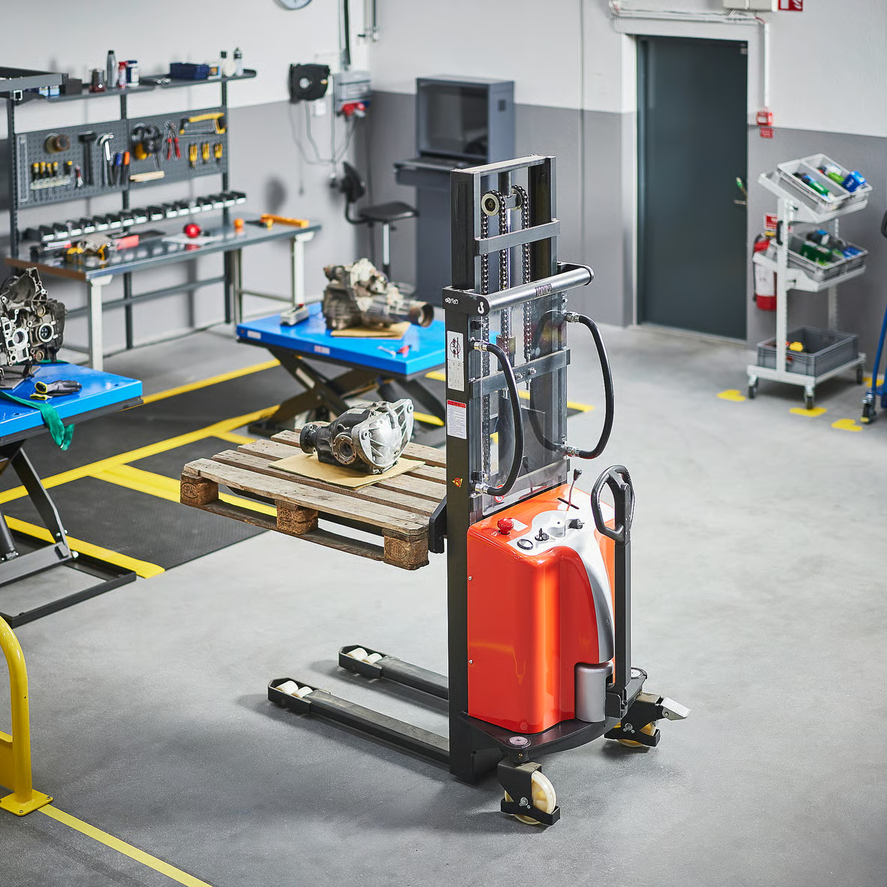 1593913-1 Hand stacker EXTOL 1000 kg, lifting height: 2500 mm