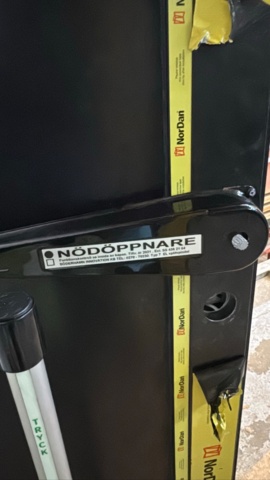 1596200-9 NorDan entréparti, EI30 - 1 st - 15x25