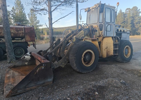 Äldre lastmaskin