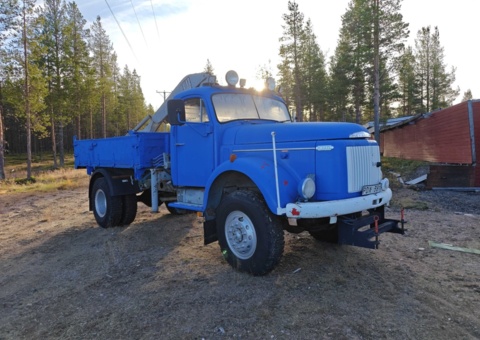 Kranbil Volvo L48545 C -1965