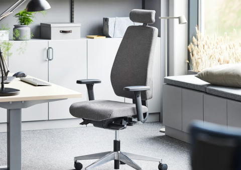 Office chair WATFORD Grey
