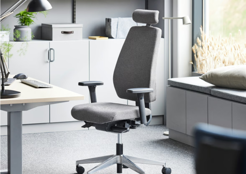 Office chair WATFORD Grey
