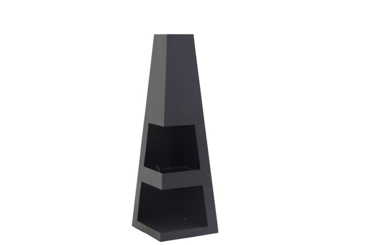 1593276-2 Bastian Fire korg svart 40 × 120 × 40 cm