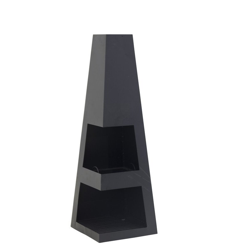1593277-2 Bastian Fire korg svart 40 × 120 × 40 cm