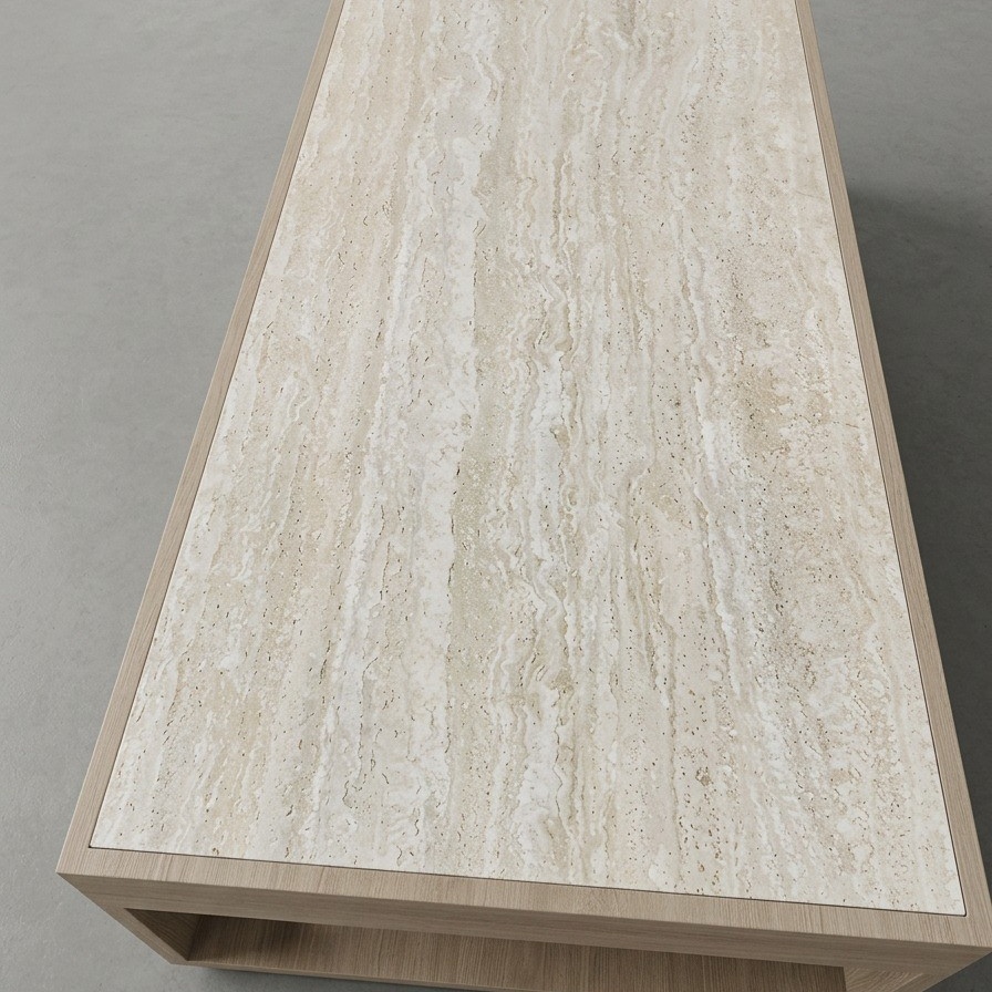 1593294-2 Travertine-look utomhus bord