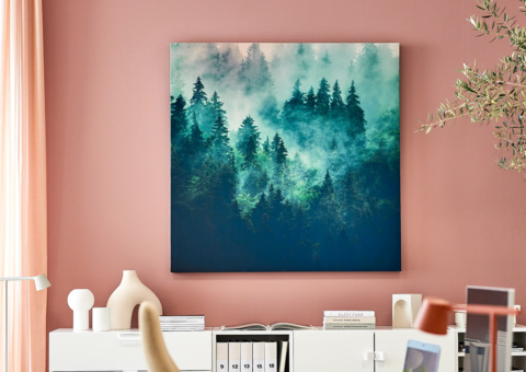 Sound absorber IMAGE Morgondis, part 1, 1200x1200 mm