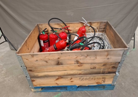 Fire extinguishers - assorted designs
