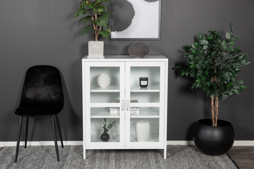 1593335-1 Acero låg skåp 80 × 97 × 43 cm