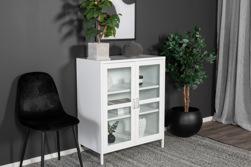 1593335-2 Acero låg skåp 80 × 97 × 43 cm
