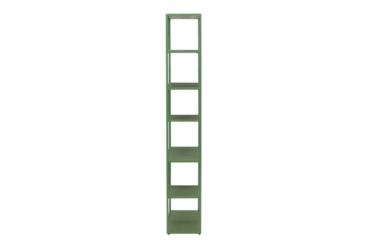1593392-4 Stål hylla grön / grön stål 80 × 164 × 26 cm