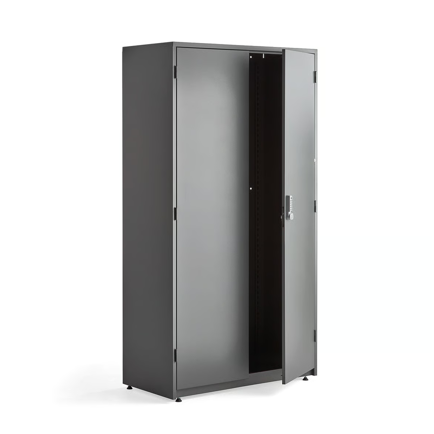 1596528-3 Machine cabinet SUPPLY with electronic code lock 1900x1020x500 mm, dark grey