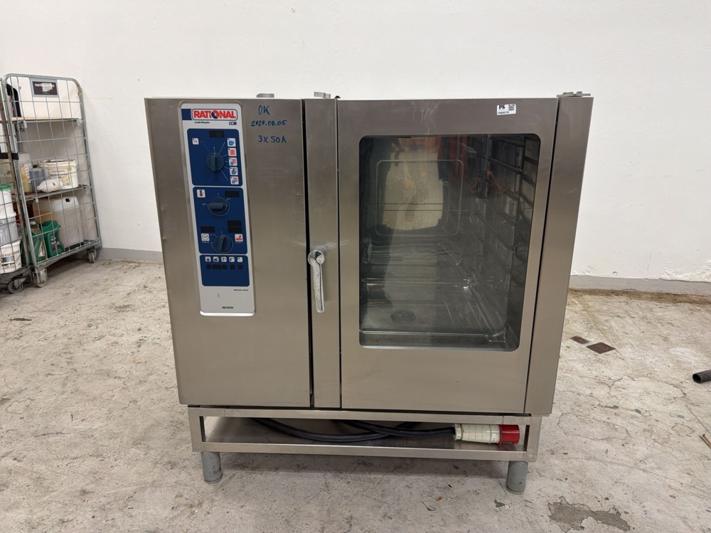 1566376-1 Combi oven - Rational CCM 102 with stand
