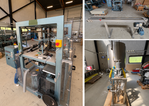 Avyttring industri- och produktionsutrustning, maskiner och tillbehör