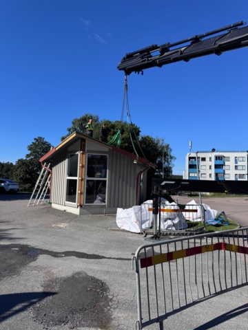 1596571-17 Building of approximately 25 sq m, (dismantled)