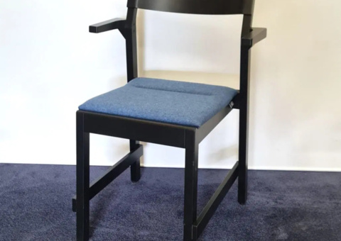 Stol Nordic Care Rialto 432 – svart trä 12 stycken