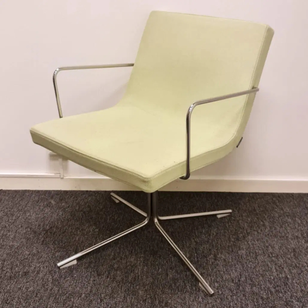 1596649-1 Stol Offecct Bond karm krom lime 3 stycken