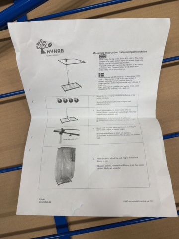 1596548-4 Säckvagn för storsäck 1000-2500L, Hykab