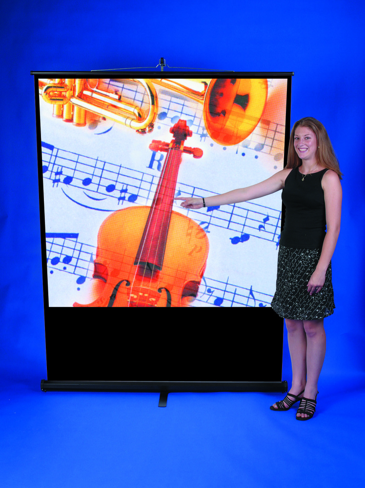 1596727-1 Projector screen - AVPro Vertical Floorscreen, 204x170 cm, floor standing, AVProVF001