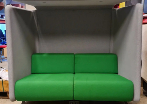 Tyst Soffa Prooff Niche med LED och El 2 stycken