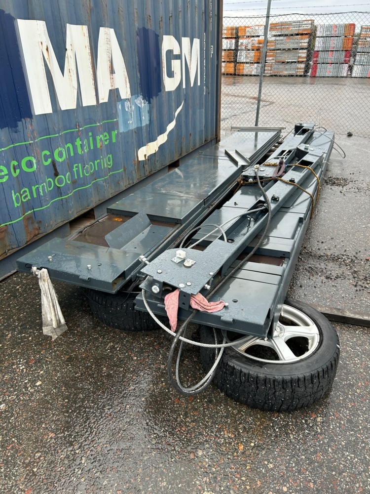 1545085-2 4-pelarlyft med inbyggd saxlyft, EAE 5 ton 6435 BWF