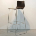 1596774-1 Barstol svart/krom medar 4 stycken
