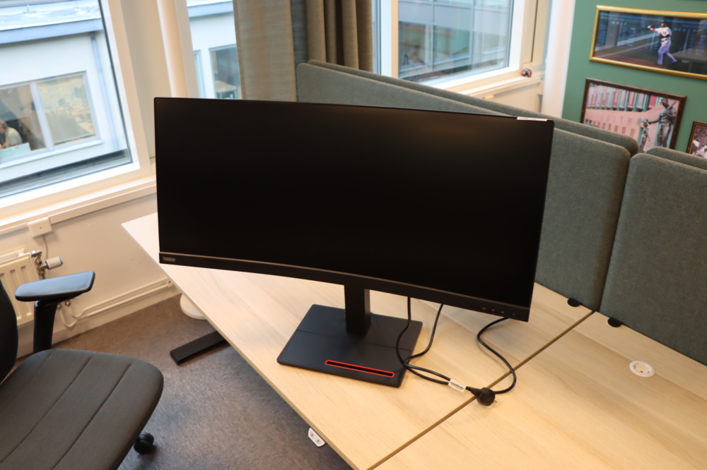 1296162-2 Skärm curved 34 tum Lenovo ThinkVision T34w-20