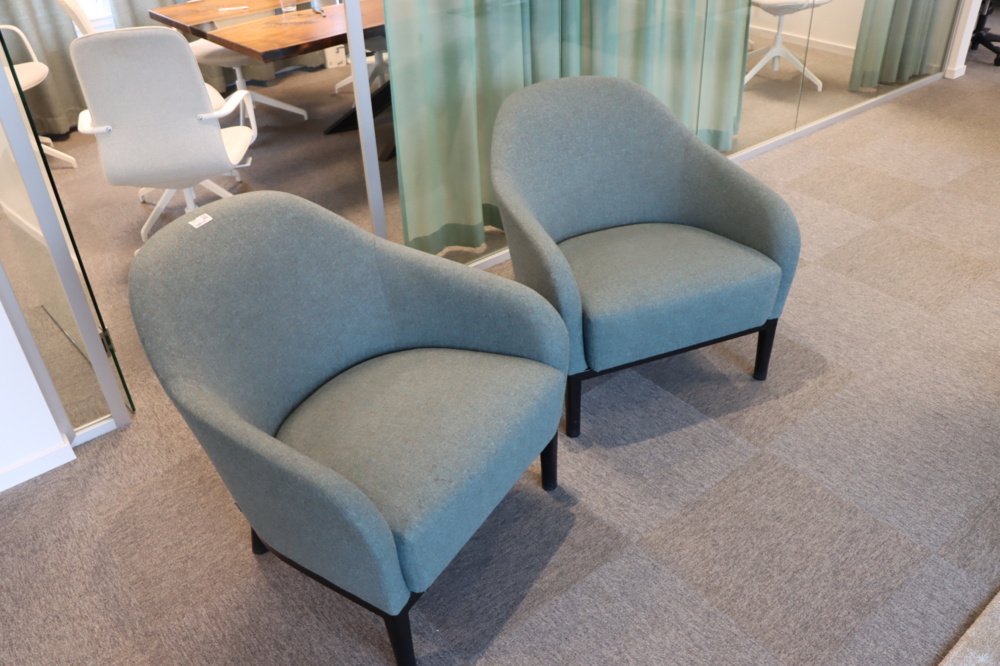 1296173-1 2 st fåtölj Johanson