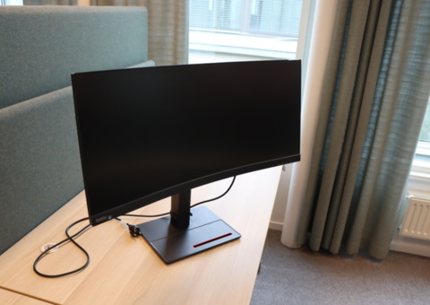 Skärm curved 34 tum Lenovo ThinkVision T34w-20