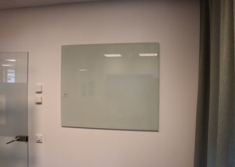 Whiteboard glas 118x100