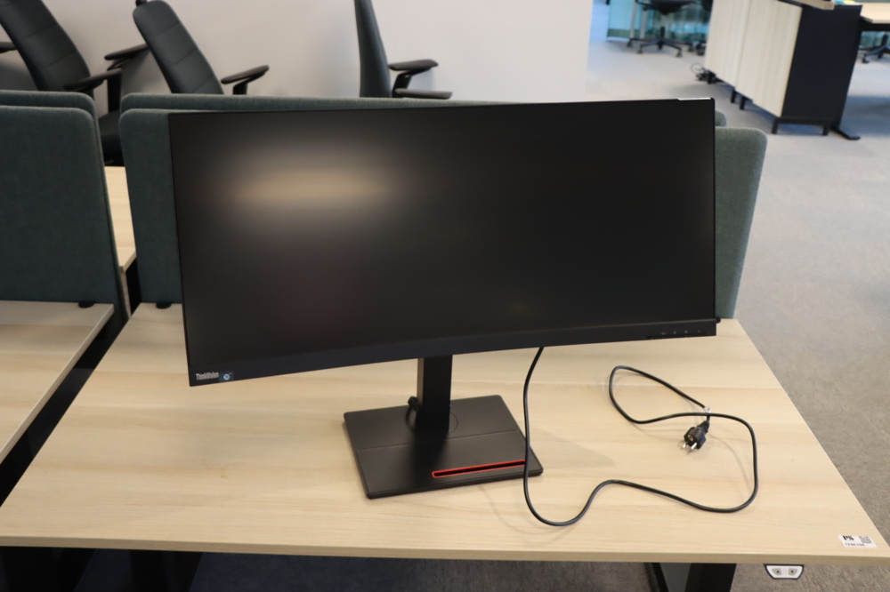 1296214-2 Skärm curved 34 tum Lenovo ThinkVision T34w-20