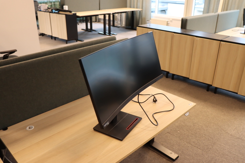 1296214-1 Skärm curved 34 tum Lenovo ThinkVision T34w-20