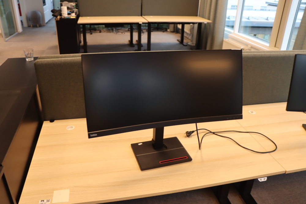 1296215-1 Skärm curved 34 tum Lenovo ThinkVision T34w-20
